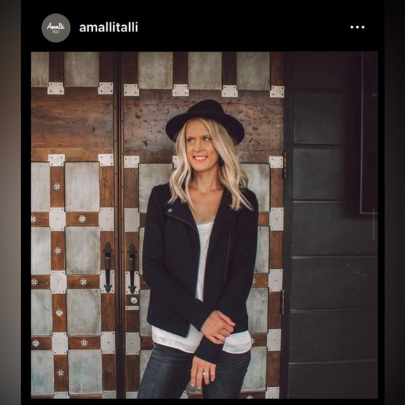 Amalli Talli Knot Moto Jacket Size L - Picture 2 of 15